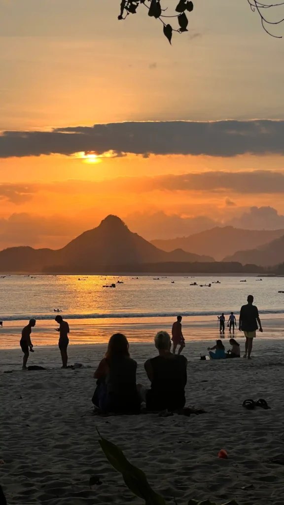 best sunset spots lombok
