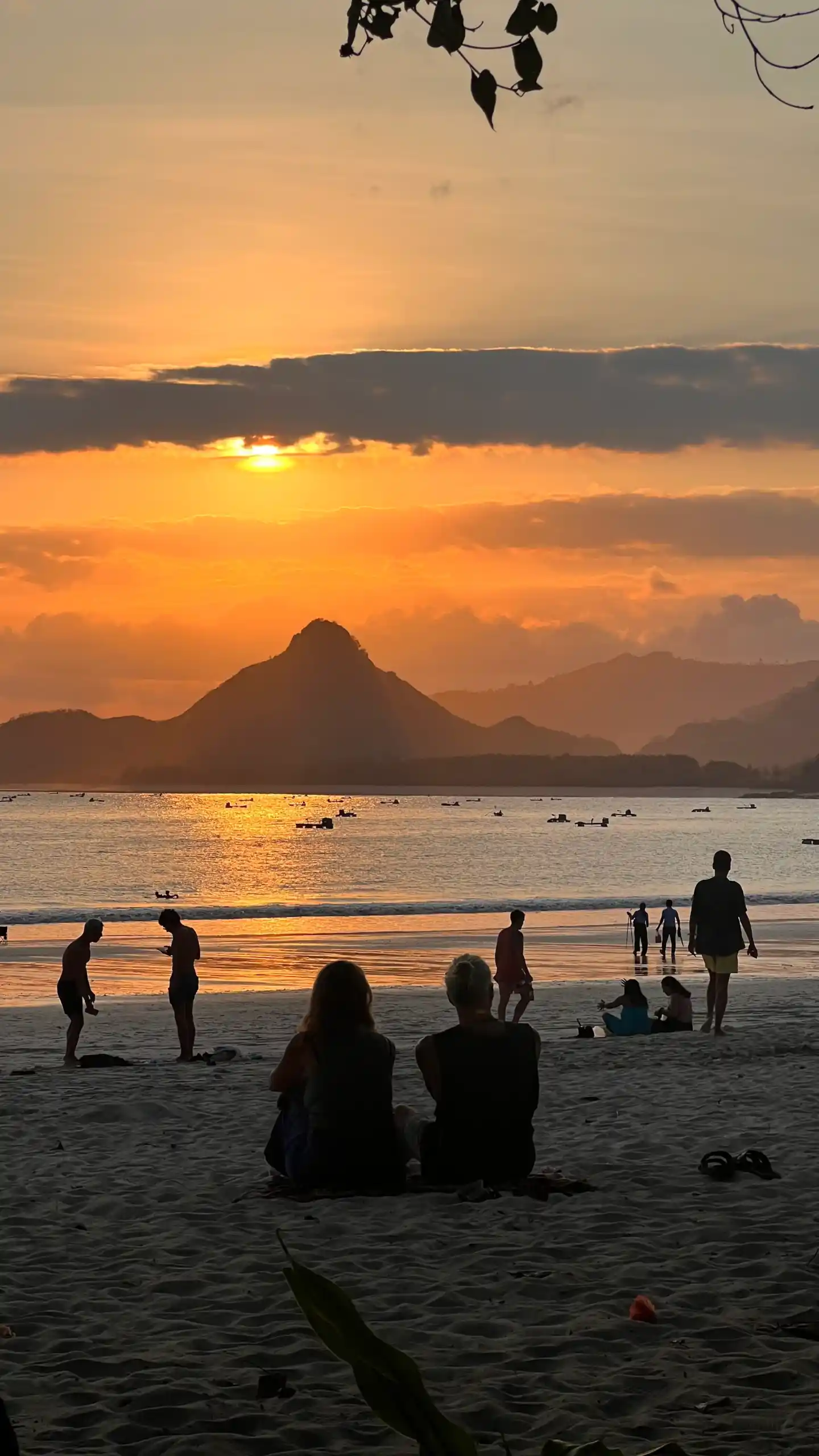 best sunset spots lombok