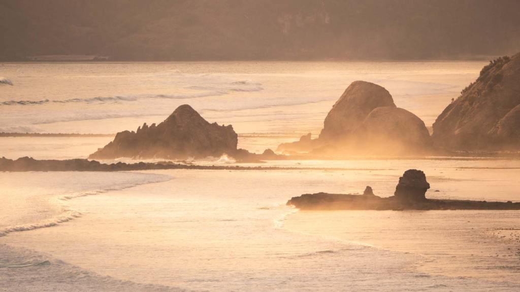Sunset view from Bukit Merese on day two of this South Lombok itinerary