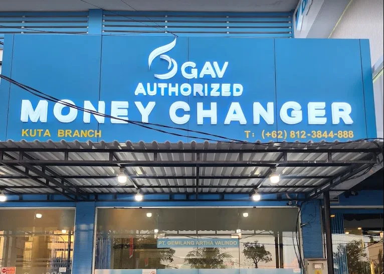 Money Changer in Kuta